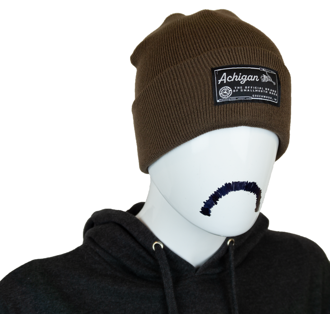 Achigan Spin/Fly Beanie - Brown