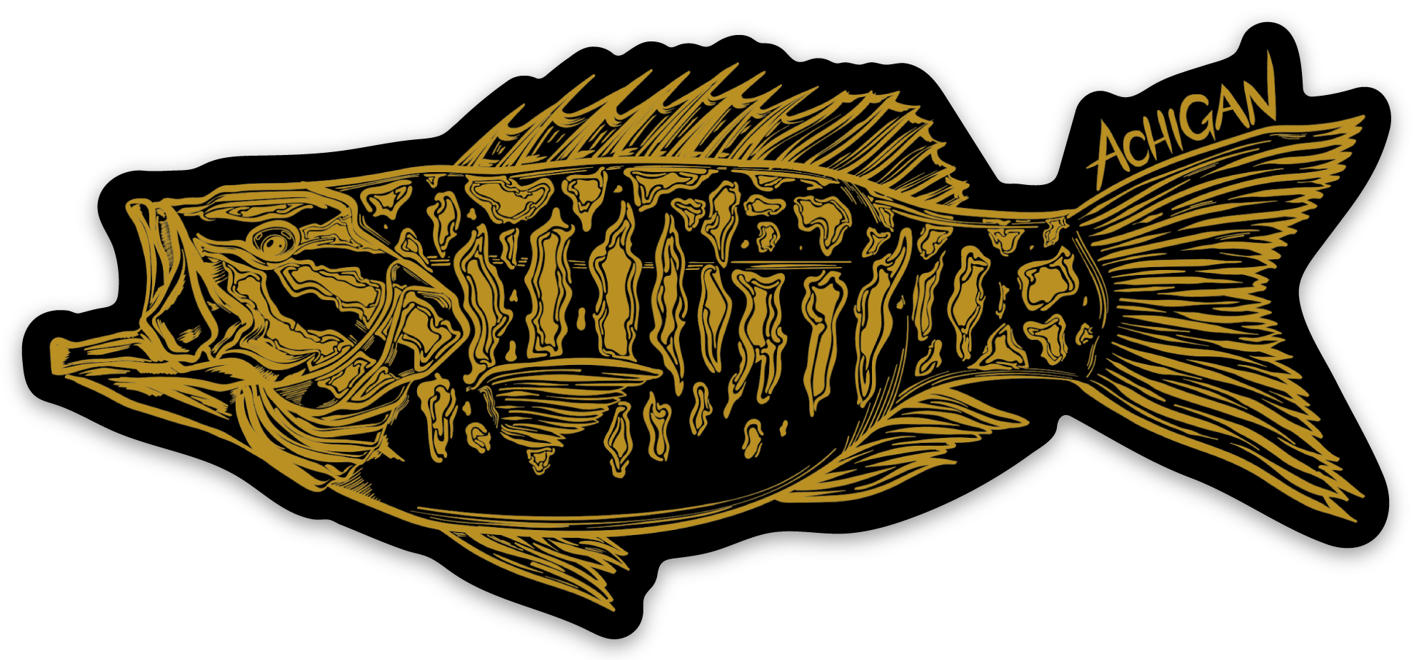 Black and Yellow Smallie Hoodie