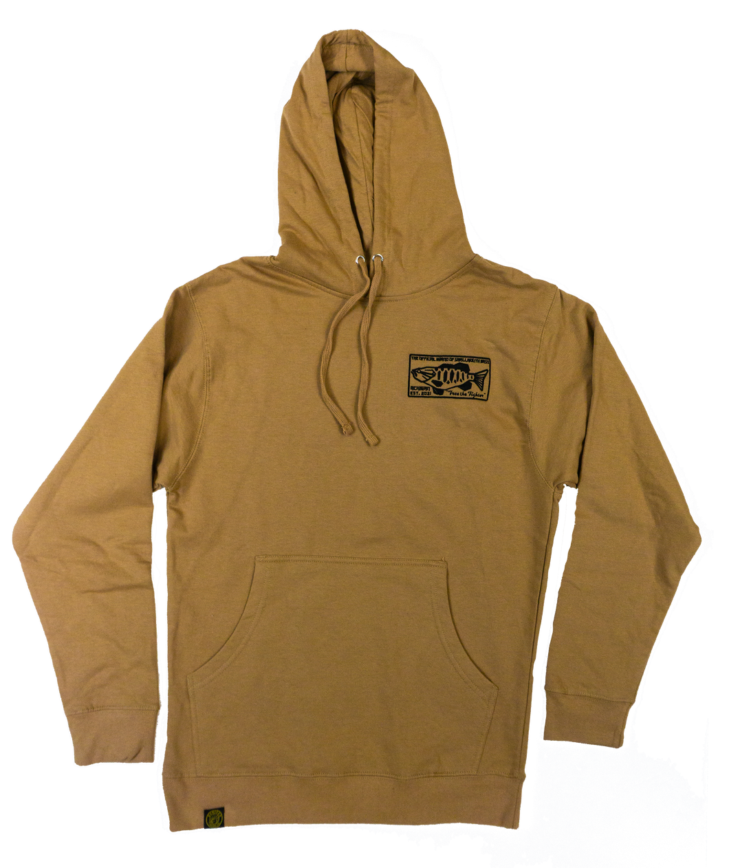 Free the Fighter Embroidered Hoodie Sand/Black