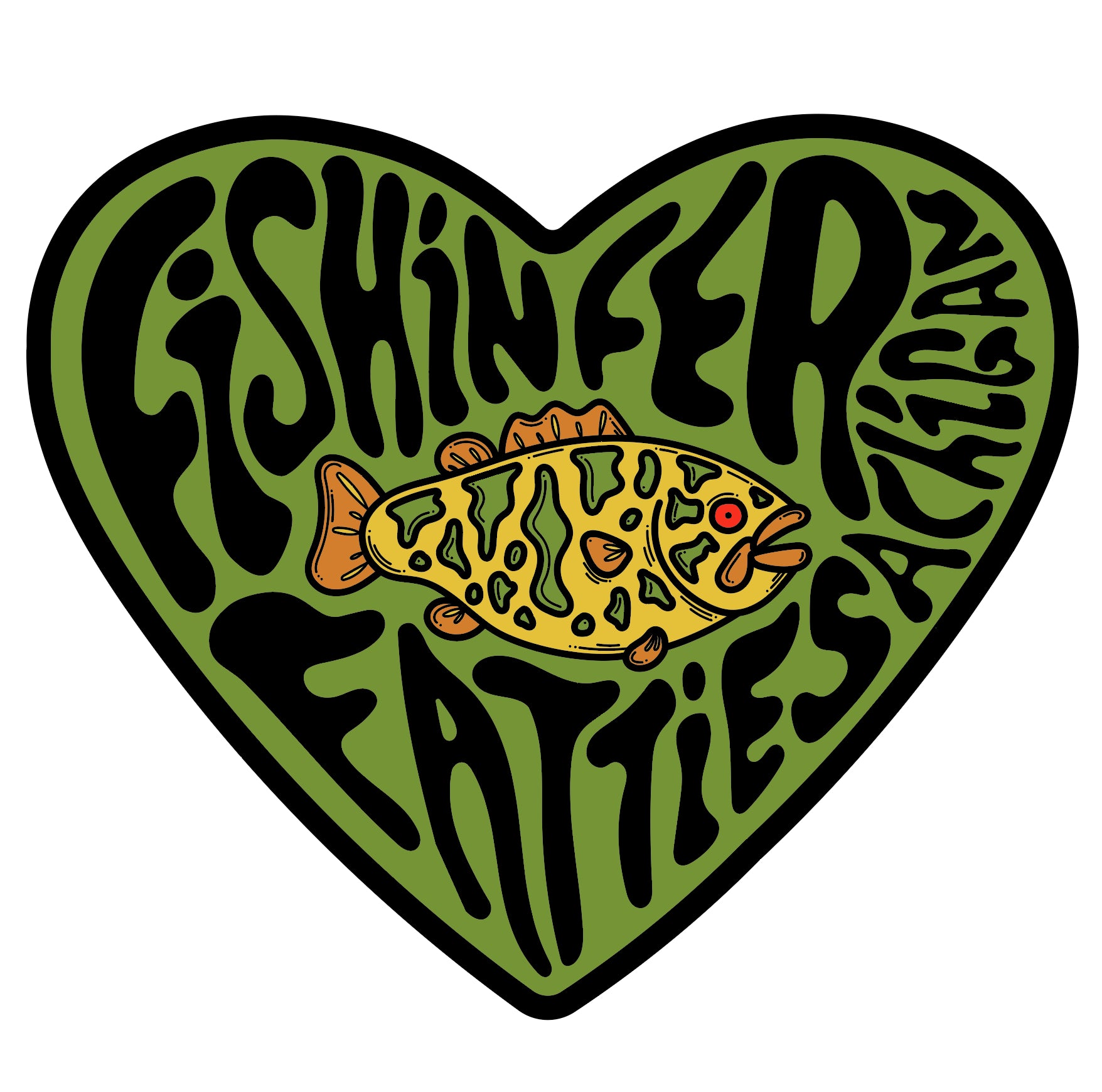 Fishin' for Fatties Decal
