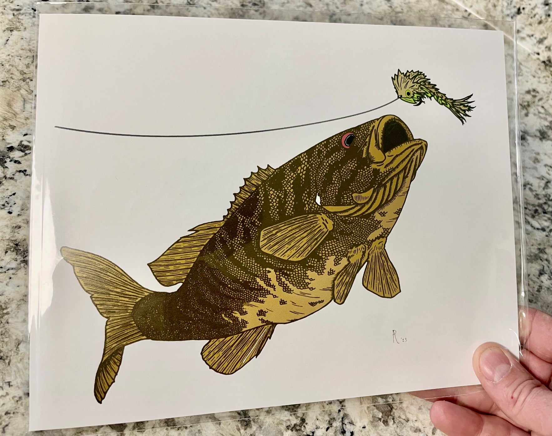 Copy of Smallie & Fly 8 X 10, Cardstock