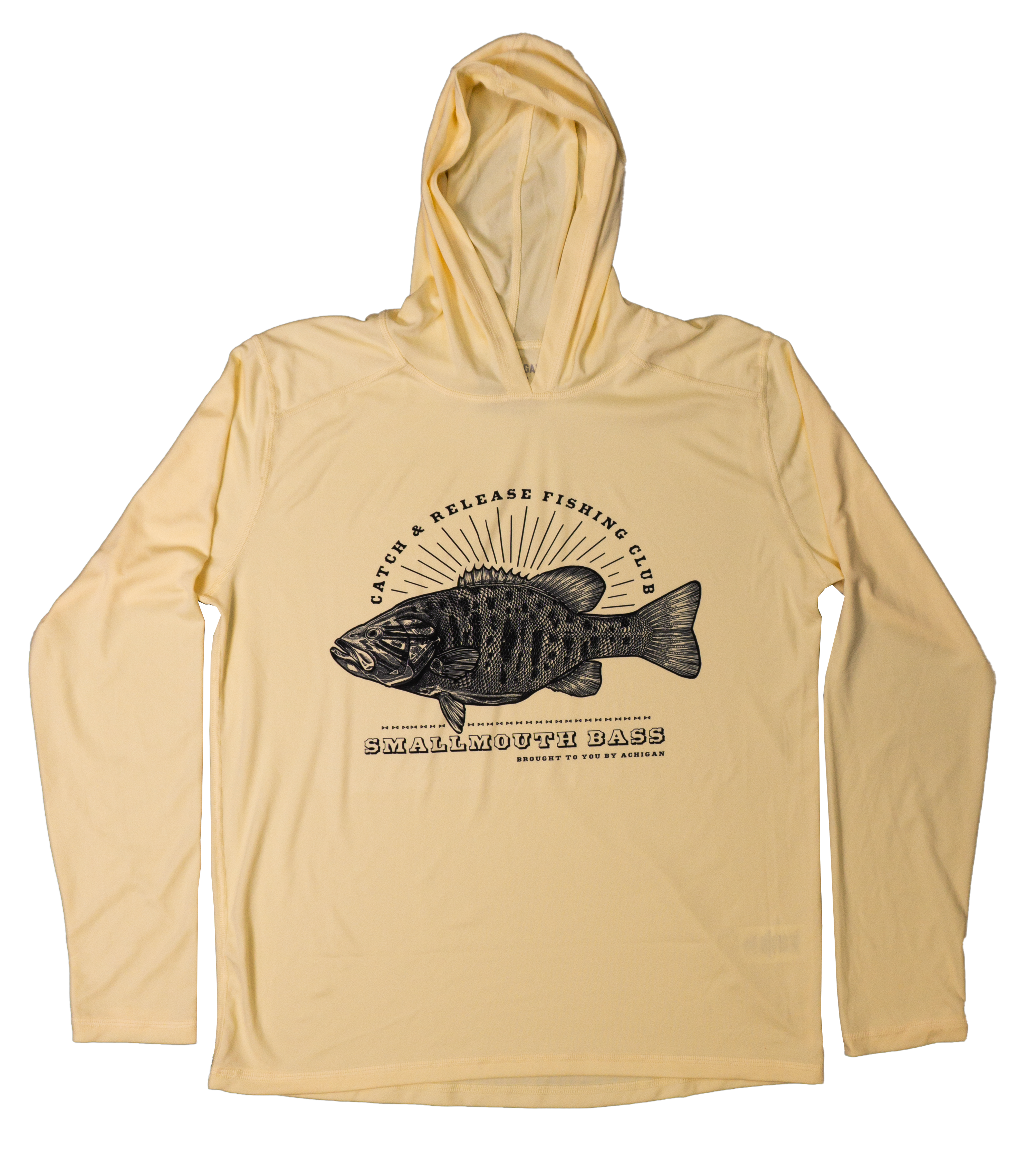 Catch & Release Fishing Club Sun Hoodie – Achigan Catch & Release Fishing Club Sun Hoodie – Achigan