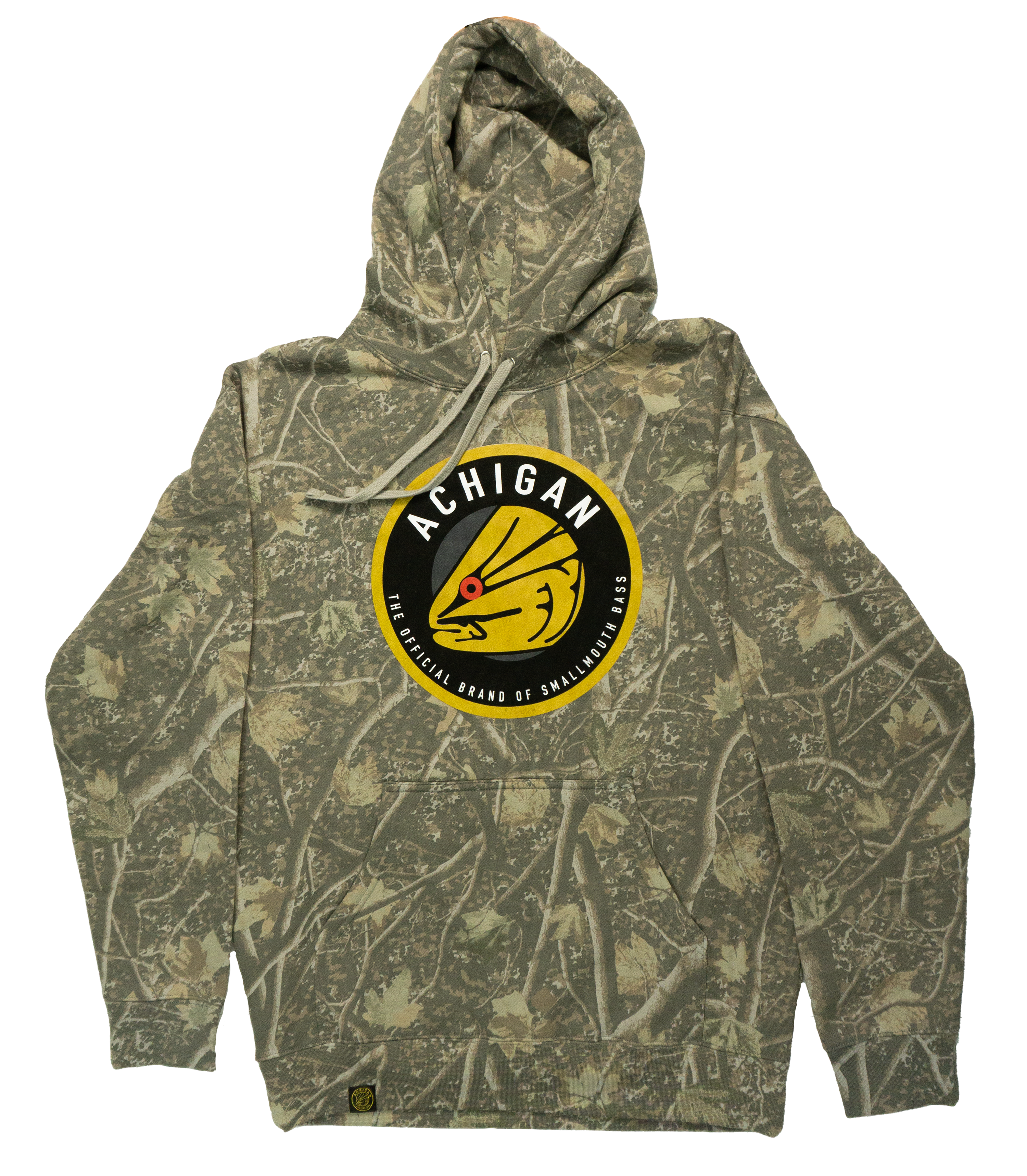Achigan Logo Heavyweight Hoodie - Deadwood Camo