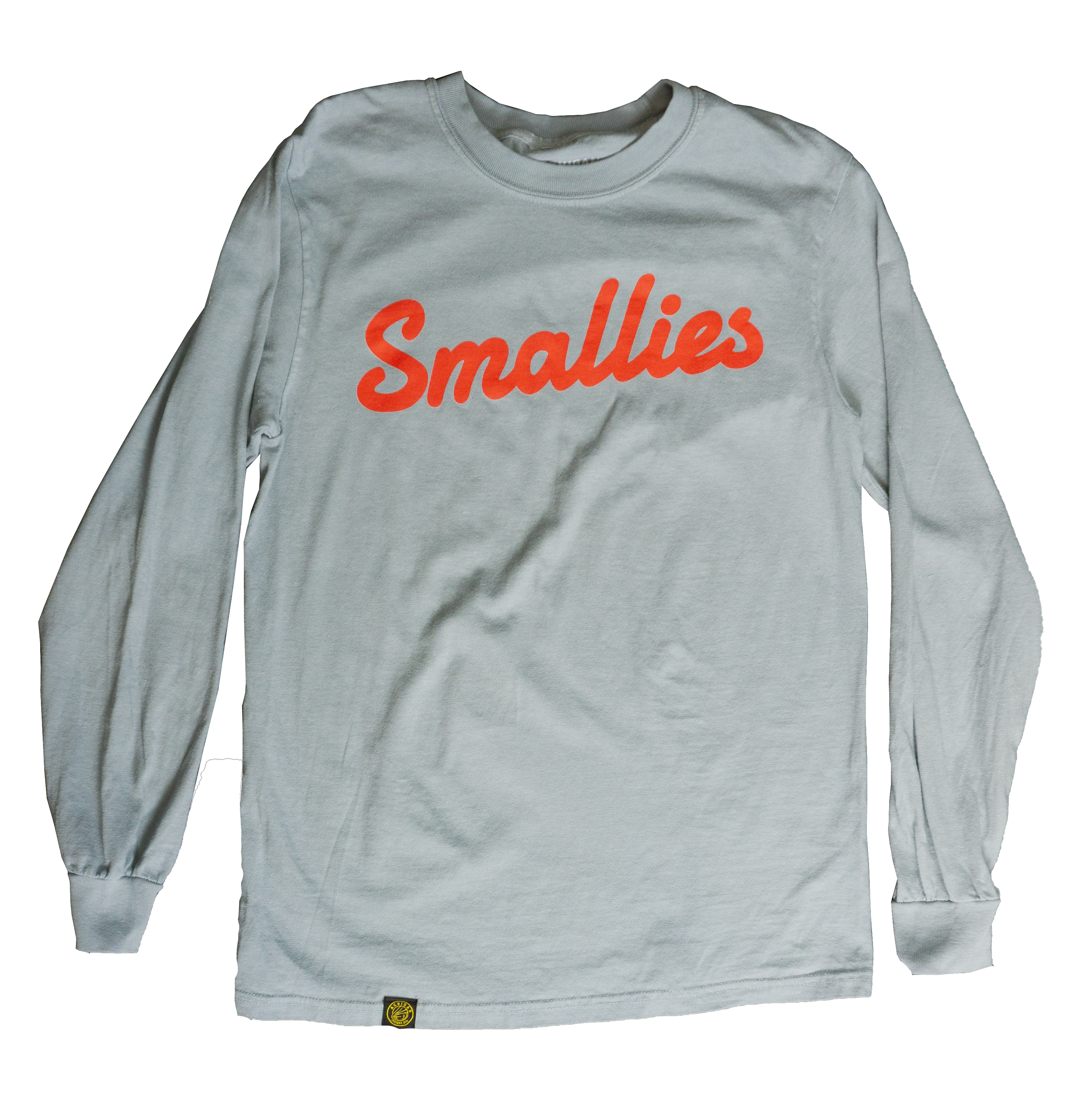 Smallies Heavyweight Long Sleeve Gray/Red