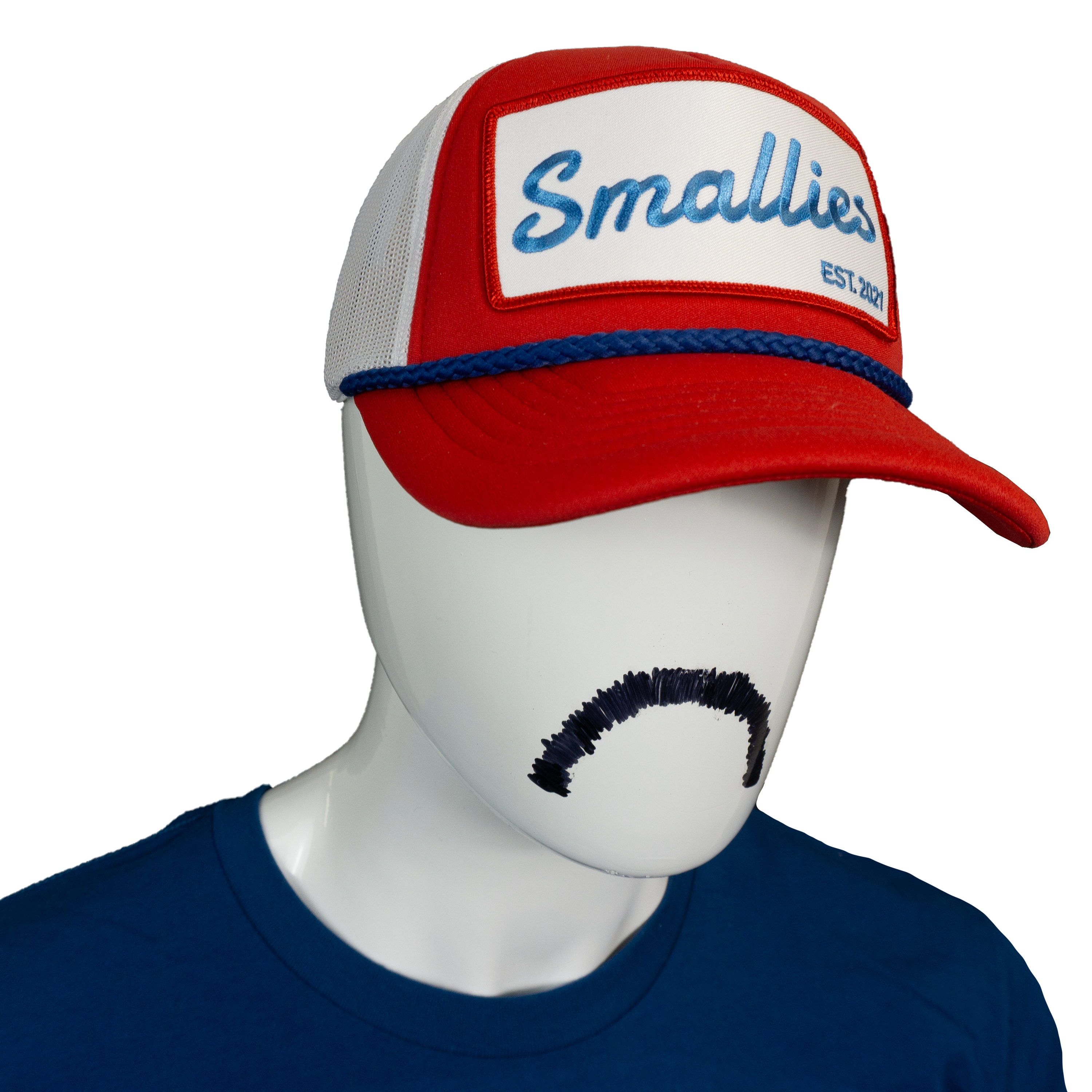 Smallies Patch Foamie Hat Red