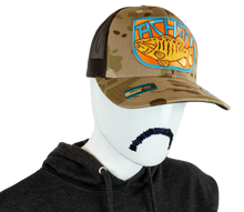 Load image into Gallery viewer, ACHGN Multicam Trucker hat
