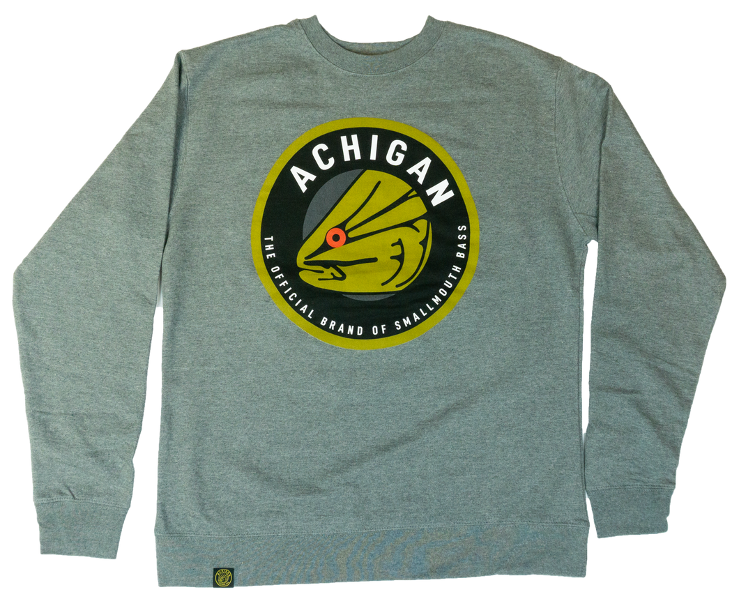 Achigan Logo Crewneck Sweatshirt