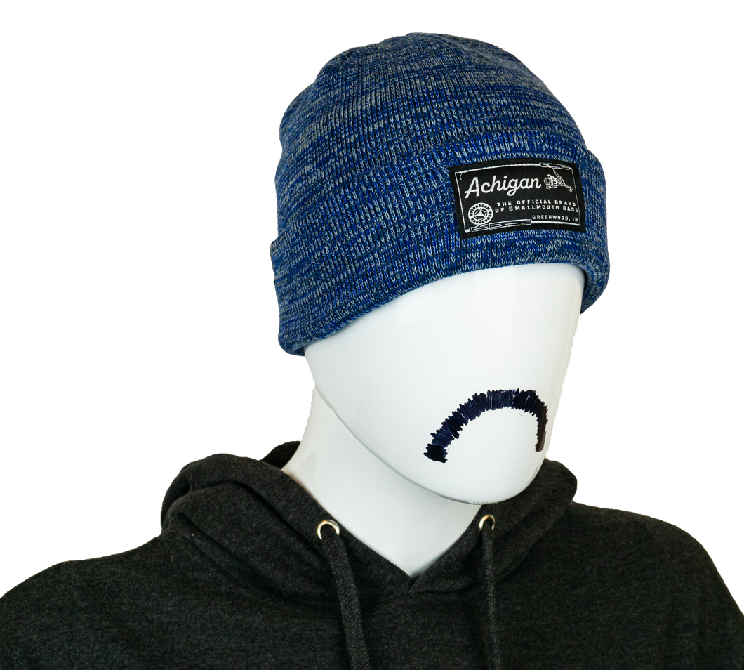 Achigan Spin/Fly Beanie - Blue