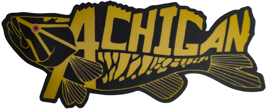 Black and Bronze Decal