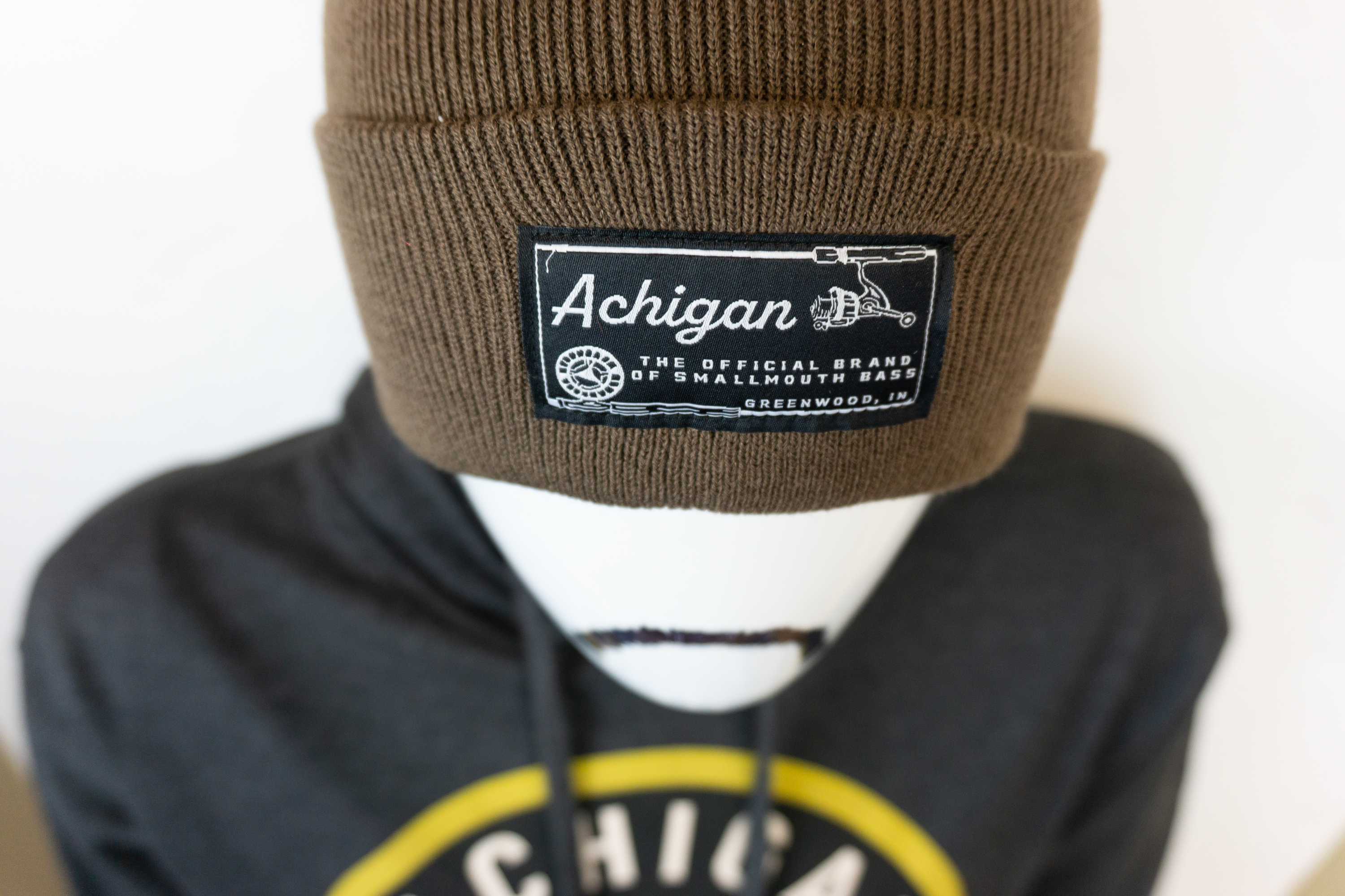 Achigan Spin/Fly Beanie - Brown