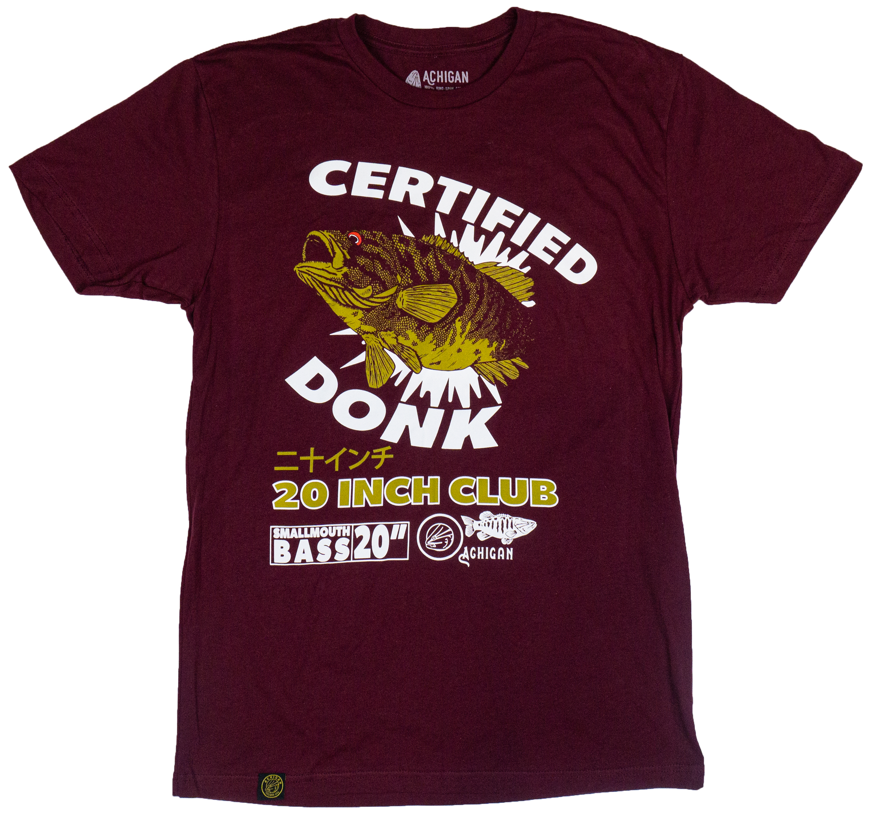 20-Inch Club Tee Maroon *Certified Donk*