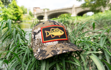 Load image into Gallery viewer, Geo Smallie Veil Camo Fitted Hat
