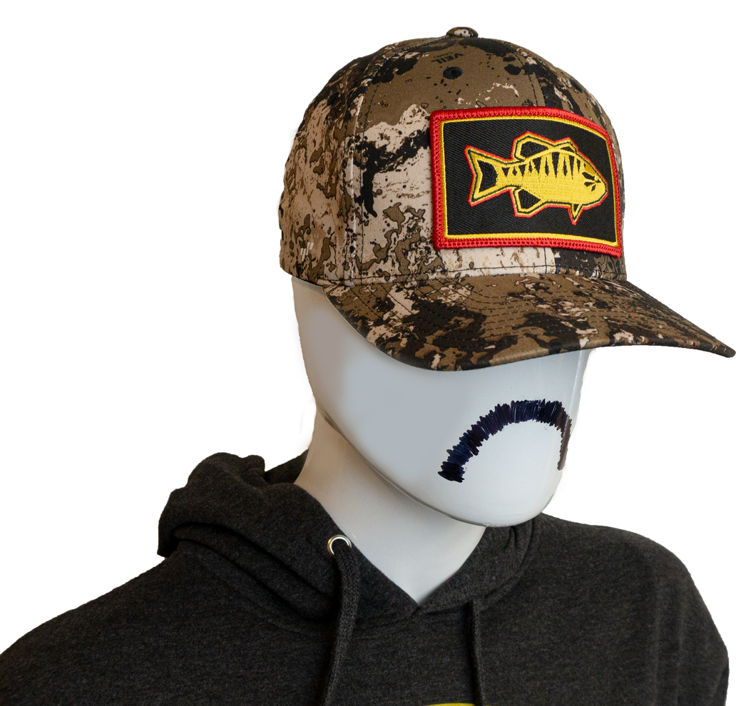 Geo Smallie Veil Camo Fitted Hat