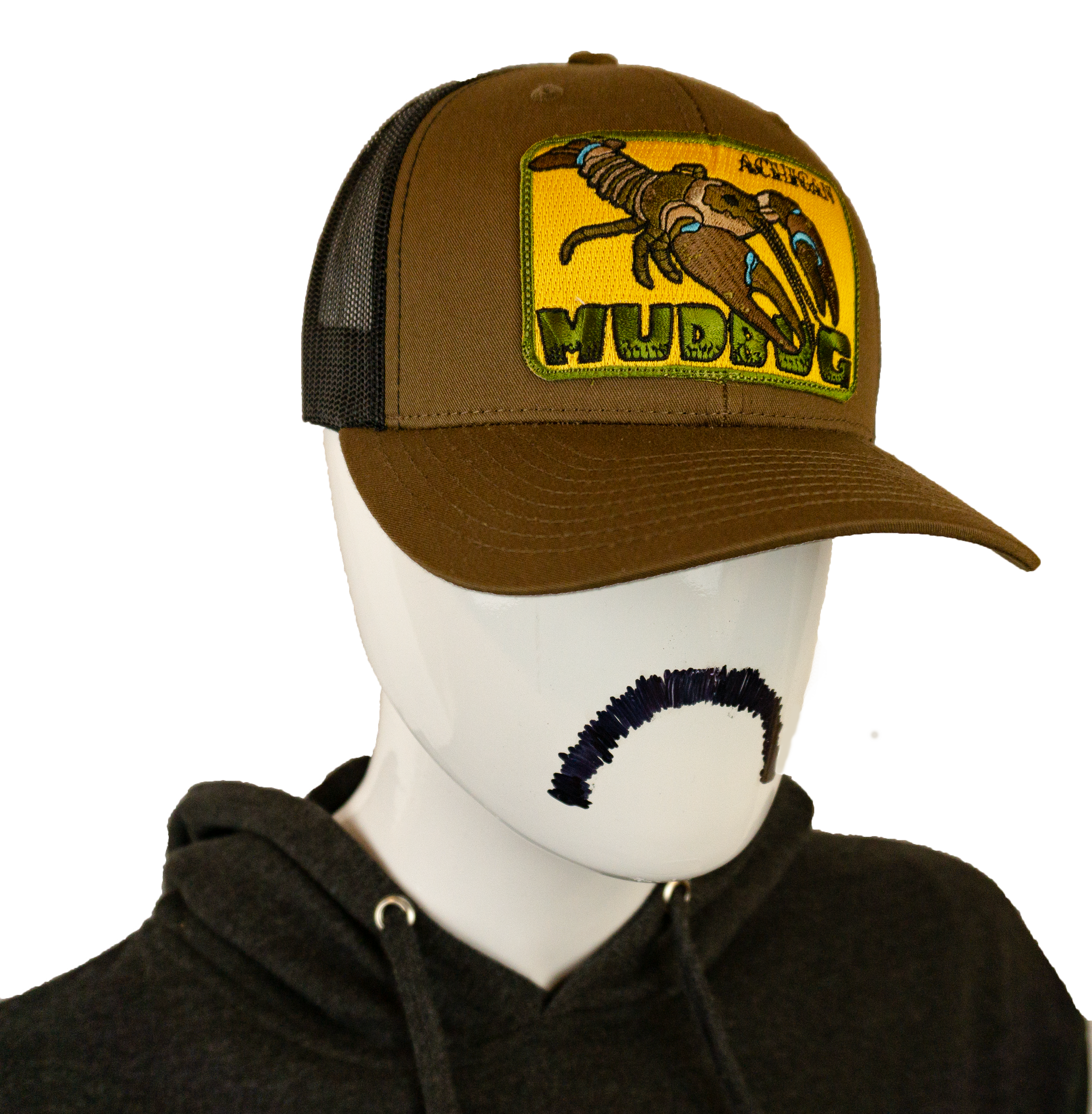 Mudbug Trucker Hat Brown/Black