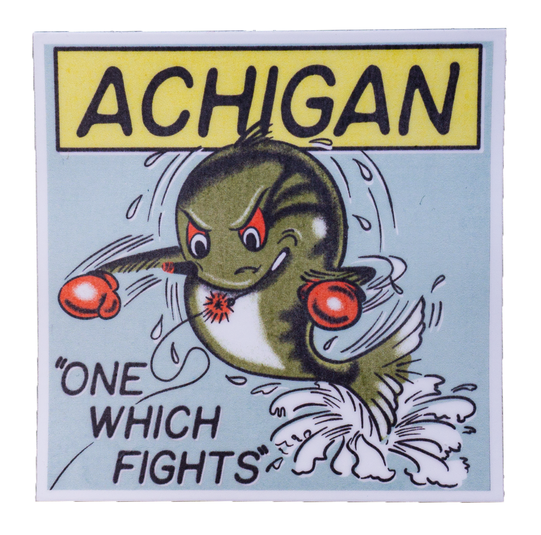 Logjam x Achigan Decal *All proceeds go to charity*