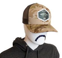 Load image into Gallery viewer, Quest for 23 Multicam Hat
