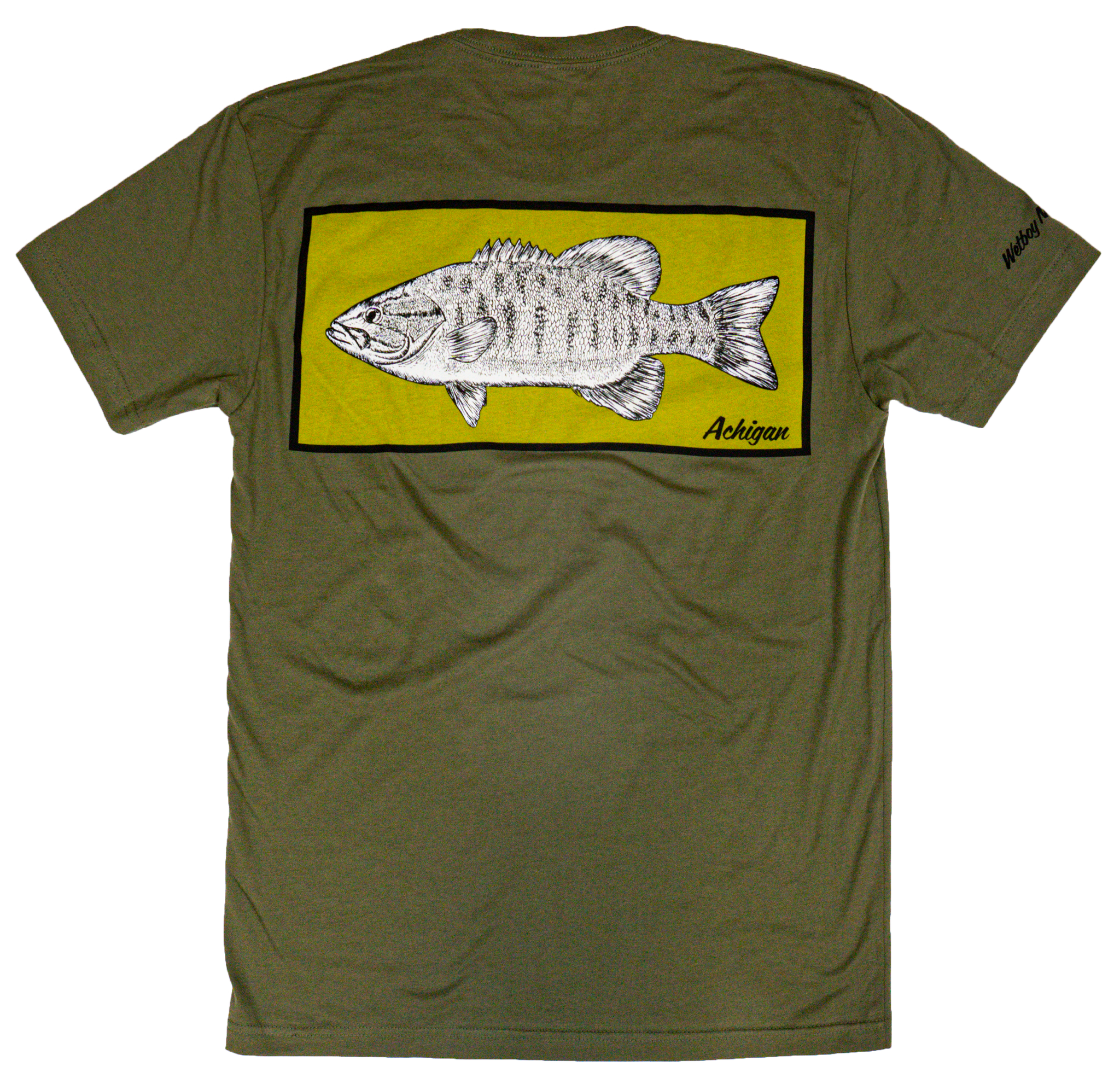 Smallie Talk Podcast Short Sleeve Tee – Achigan