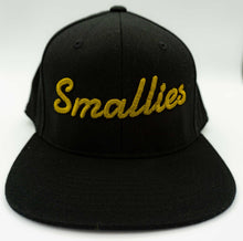 Load image into Gallery viewer, Smallies Black/Bronze Flexfit Flatbill
