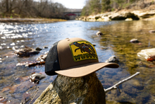 Load image into Gallery viewer, Mudbug Trucker Hat Brown/Black
