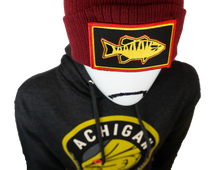Load image into Gallery viewer, Geo Smallie Beanie - Red
