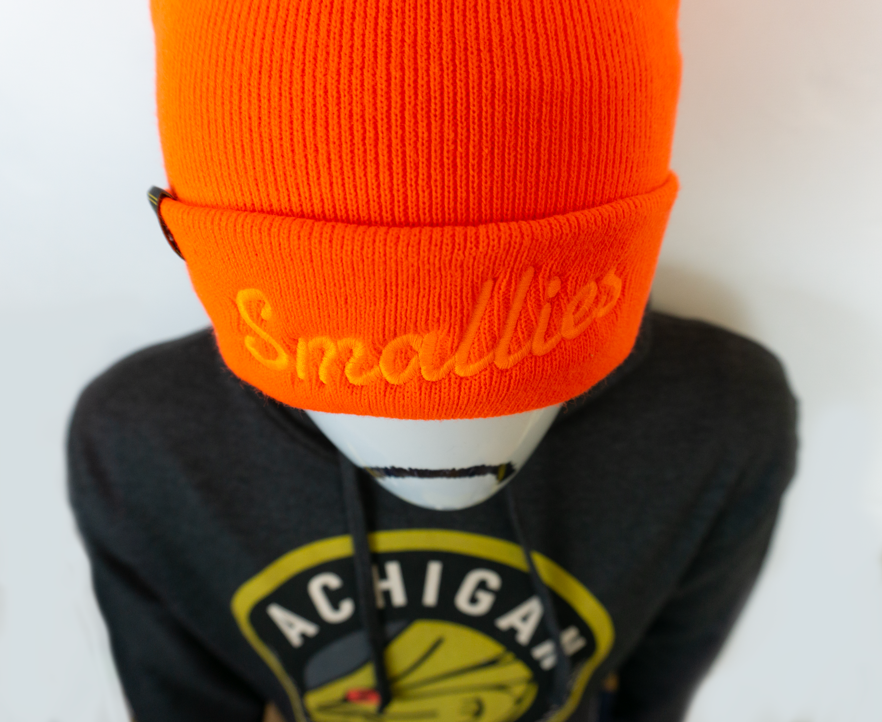 Smallies Beanie - Blaze Orange