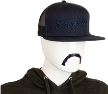 Load image into Gallery viewer, Smallies Navy Trucker Flatbill
