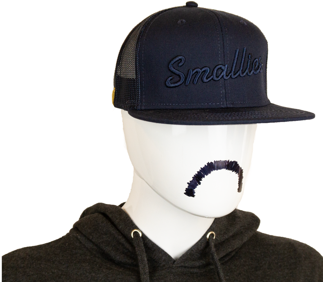 Smallies Navy Trucker Flatbill